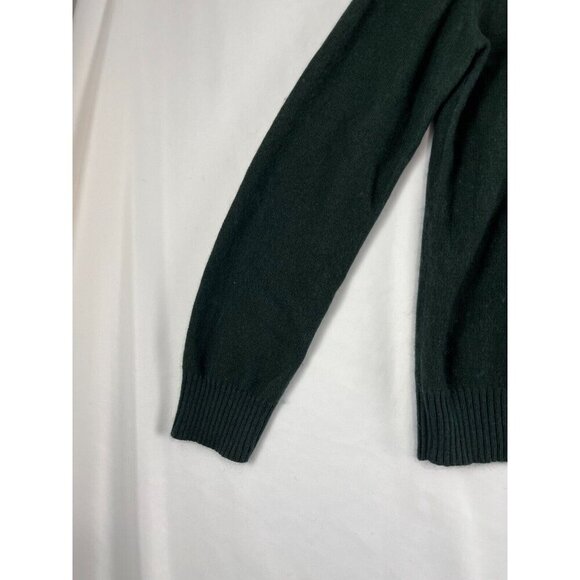 Banana Republic Olive Green Argyle Cashmere-Blend Men's Sweater Size M - Picture 3 of 12
